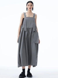 Marigold Shadows Dresses *** Canter Overall Pocket Dress