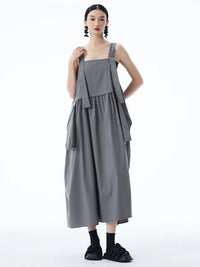 Marigold Shadows Dresses *** Canter Overall Pocket Dress