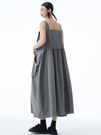 Marigold Shadows Dresses *** Canter Overall Pocket Dress