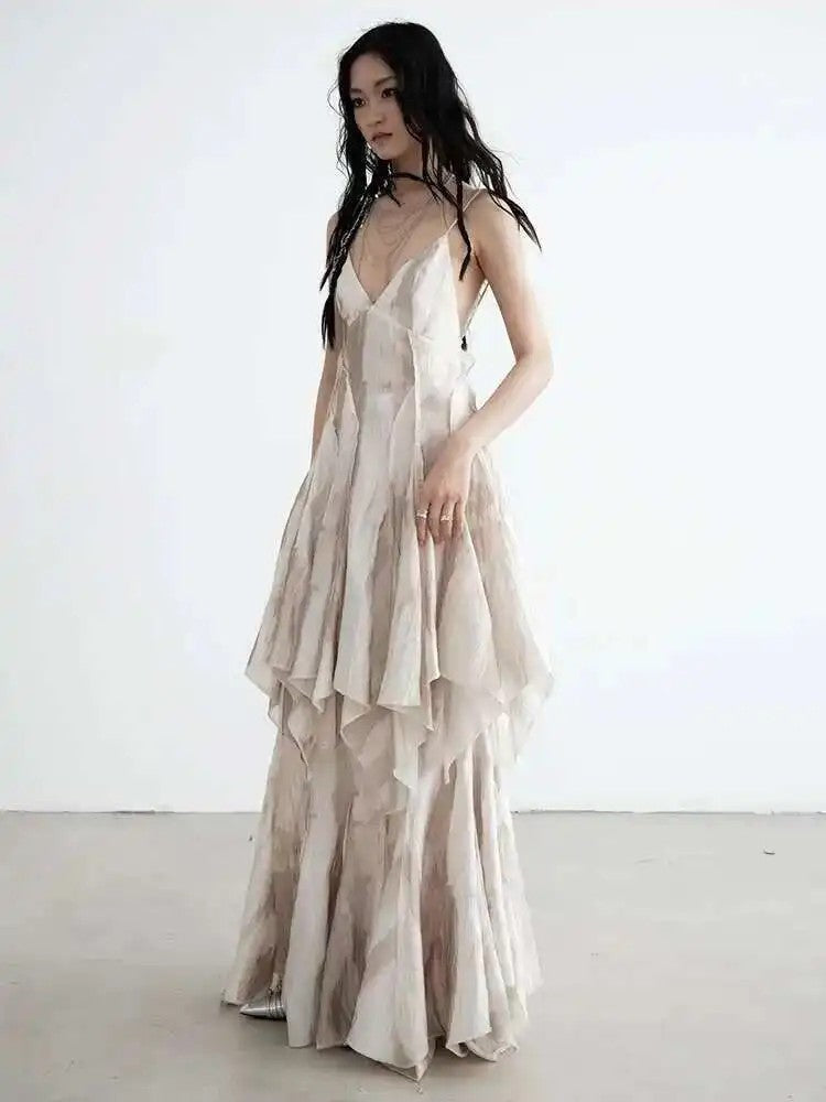 Marigold Shadows Dresses ***Mericott Ruffle Dress