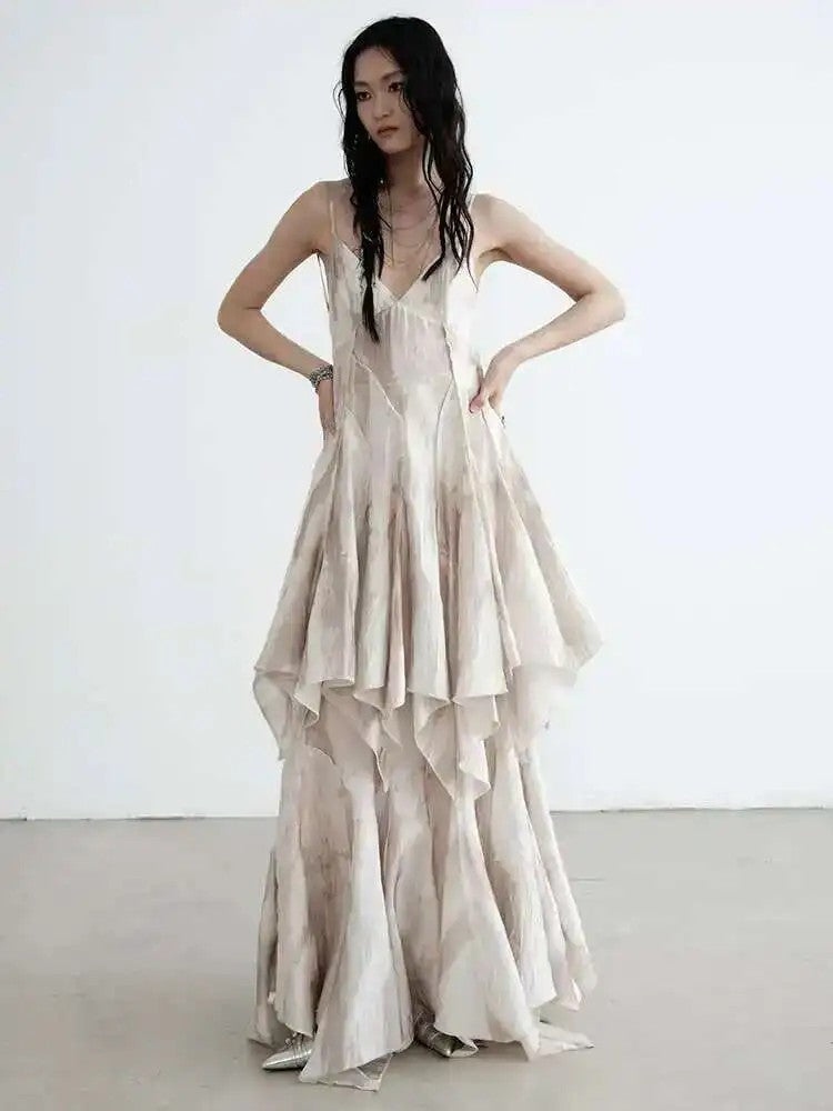 Marigold Shadows Dresses ***Mericott Ruffle Dress