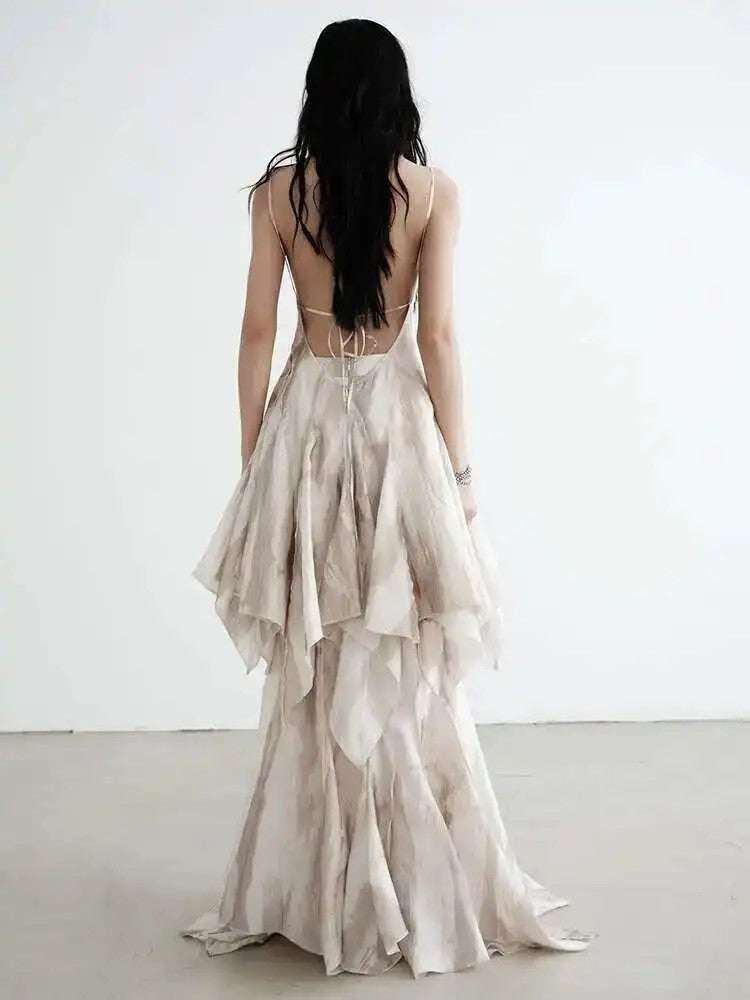 Marigold Shadows Dresses ***Mericott Ruffle Dress