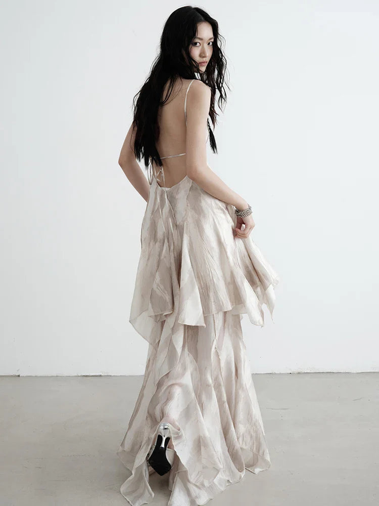 Marigold Shadows Dresses ***Mericott Ruffle Dress