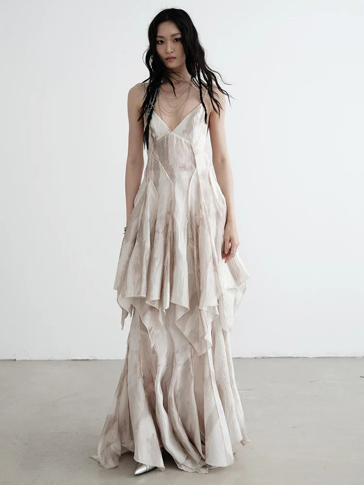 Marigold Shadows Dresses ***Mericott Ruffle Dress