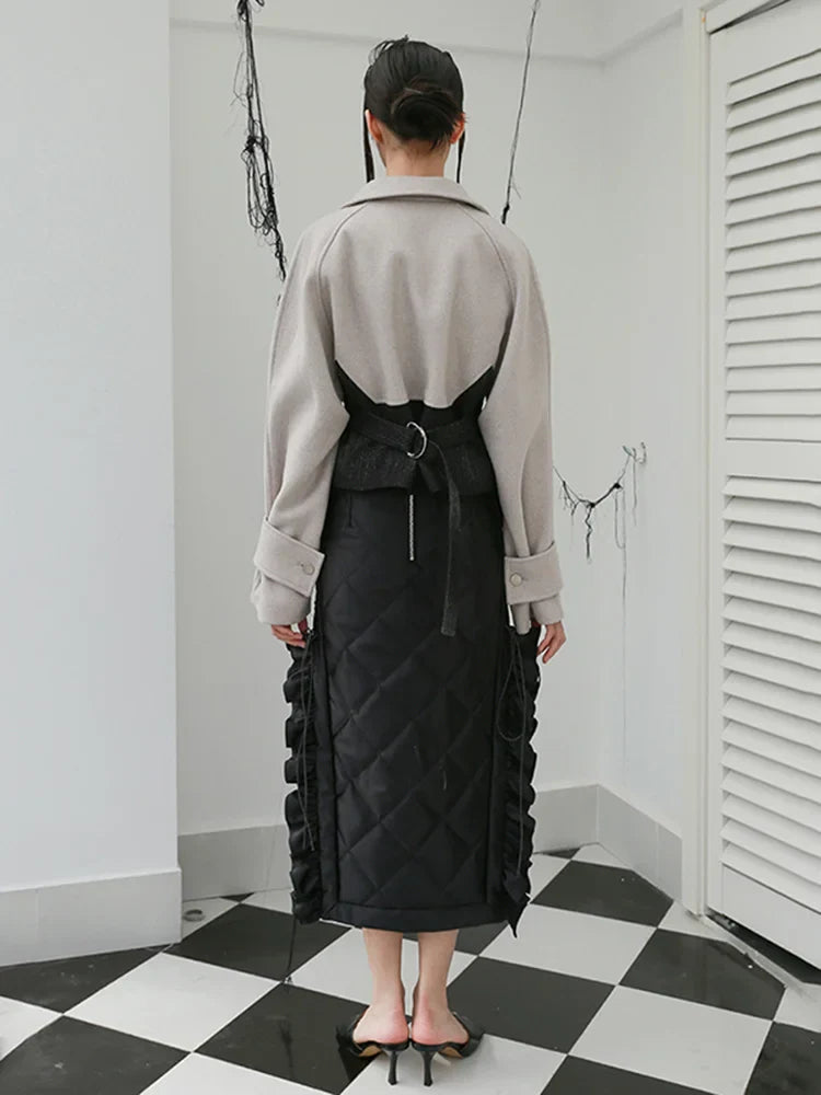 Marigold Shadows Jackets Merkauna Two Toned Jacket