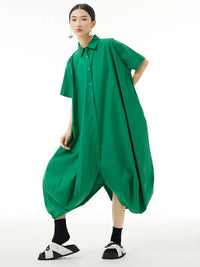 Marigold Shadows Jumpsuits, Rompers and Sets *** Darla Button Jumpsuit