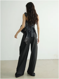 Marigold Shadows Pants Reesthu Pleated Pants