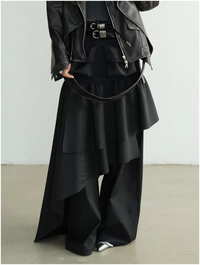 Marigold Shadows Skirt Reesthu Asymmetrical Skirt