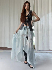 Marigold Shadows Skirts *** Fairee Layered Ruffle Skirt