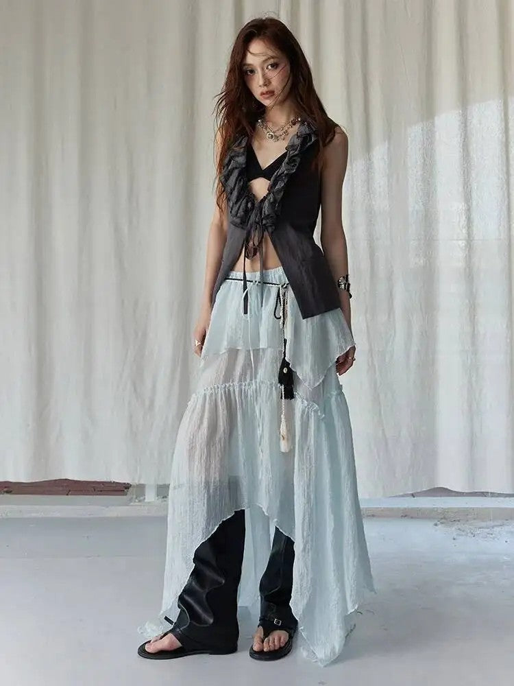 Marigold Shadows Skirts *** Fairee Layered Ruffle Skirt