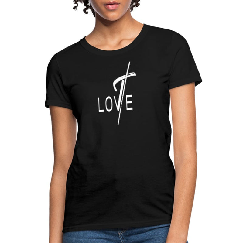 Womens T-shirt - Love Graphic Tee - Womens/T-Shirts