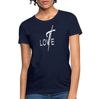 Womens T-shirt - Love Graphic Tee - Womens/T-Shirts