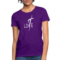 Womens T-shirt - Love Graphic Tee - Womens/T-Shirts