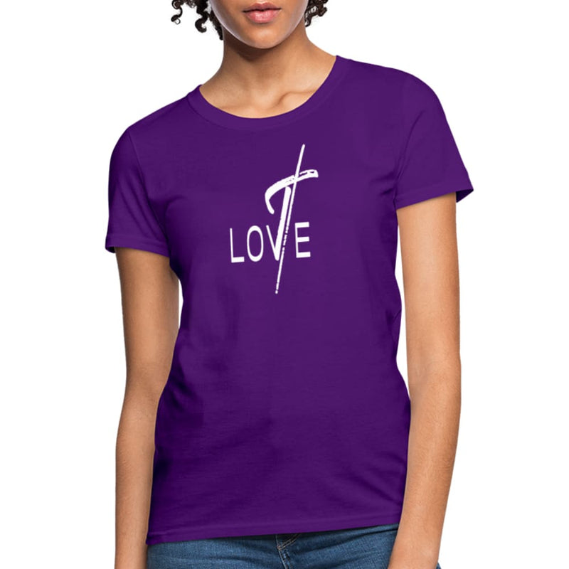 Womens T-shirt - Love Graphic Tee - Womens/T-Shirts