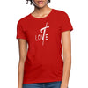 Womens T-shirt - Love Graphic Tee - Womens/T-Shirts