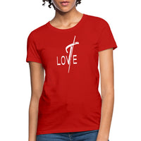 Womens T-shirt - Love Graphic Tee - Womens/T-Shirts