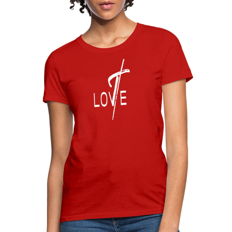Womens T-shirt - Love Graphic Tee - Womens/T-Shirts
