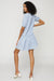 GINGHAM DROP WAIST DRESS