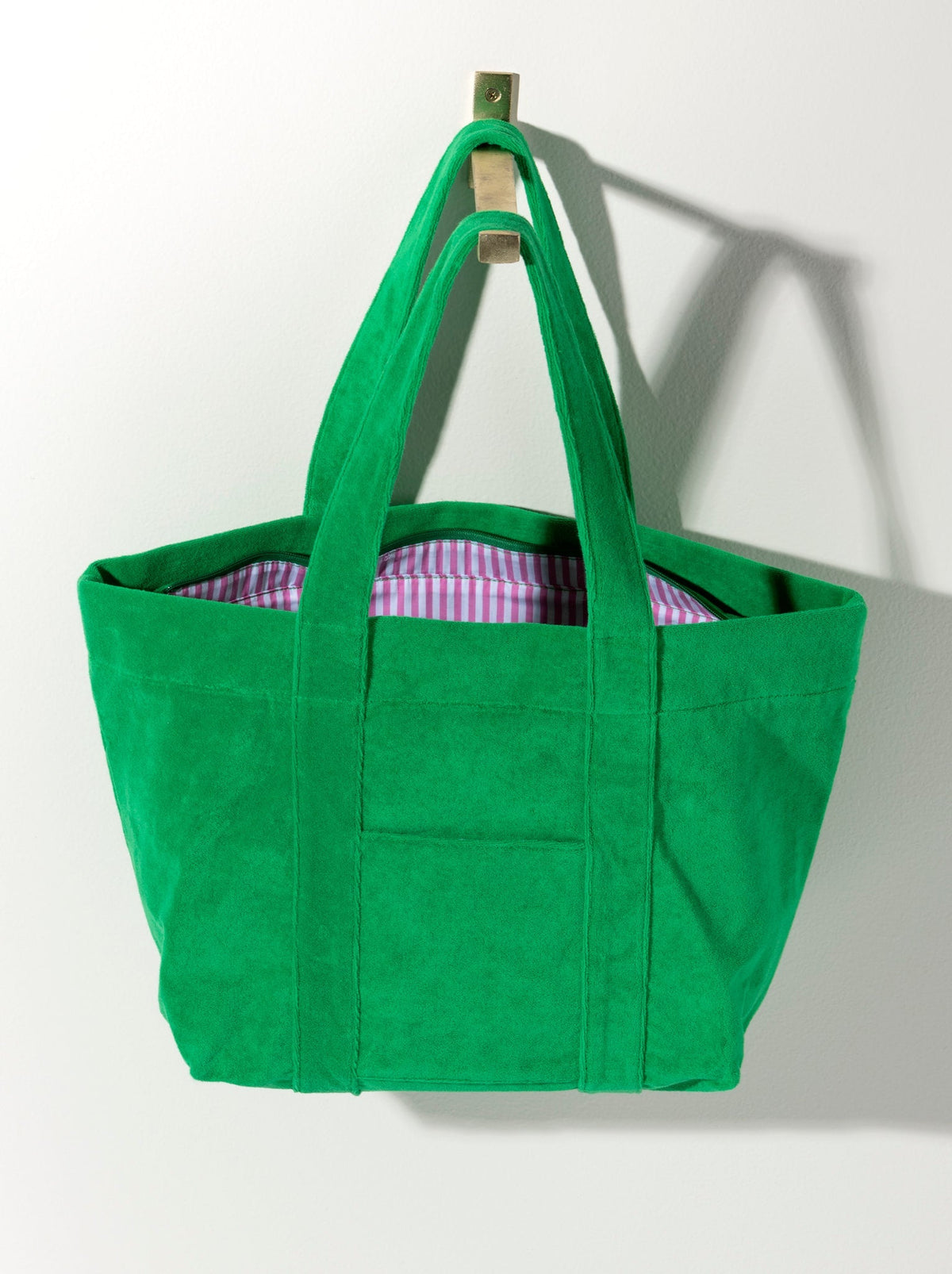 Shiraleah Sol Terry Tote, Green by Shiraleah