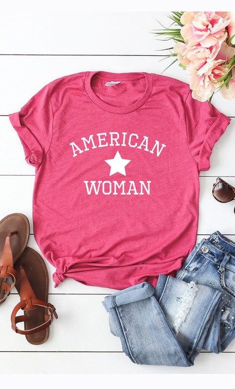 American Woman Graphic Tee
