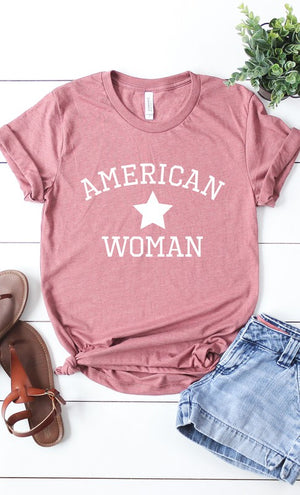 American Woman Graphic Tee