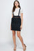 Suspender High Waisted Skirt