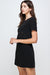 Hand Beaded Front Jewel Dress