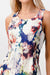Oil Panting Floral Printed Fashion Dress