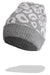 Winter Leopard Print Ribbed Cuff Beanie Hat