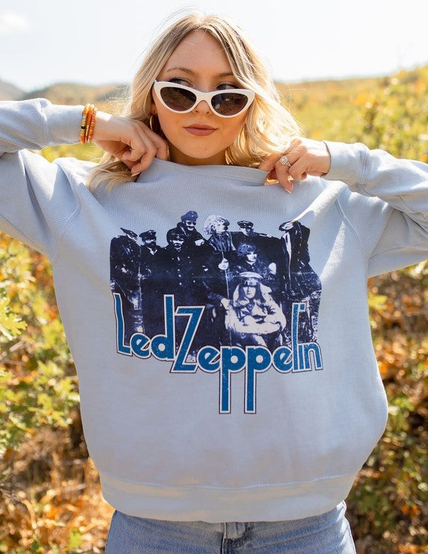 A front view of Led Zeppelin 'The Band' Sweatshirt