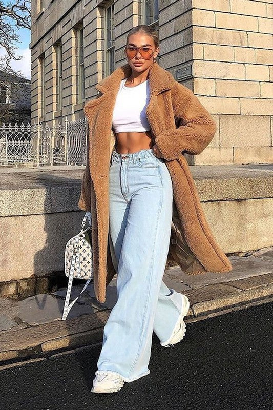 Vintage Wide Led Jean in Light Denim