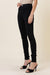 Side view of Classic High Waisted Black Skinny
