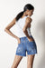 HIGH RISE MIDI SHORTS