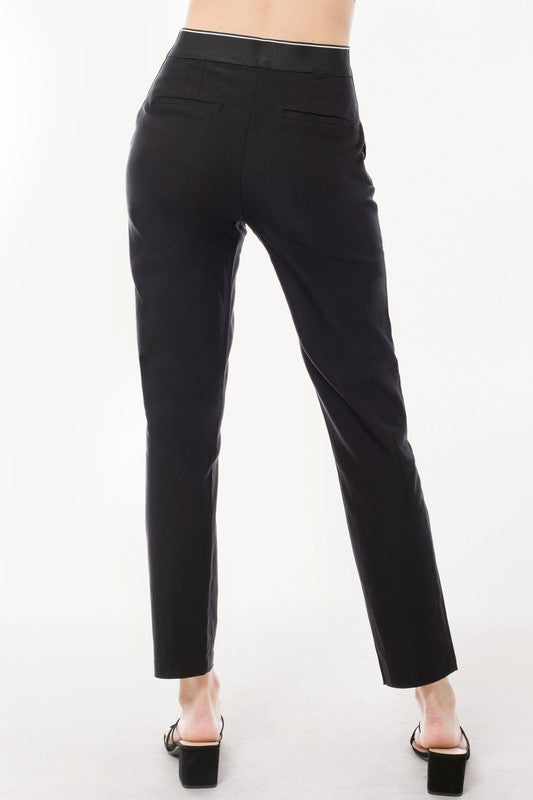 Back view of Ultra Comfy Stretchy Office Slacks