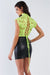 Lace Collared Short Sleeve Bodysuit