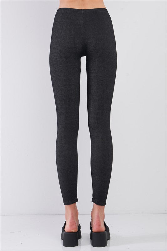 Mid Rise Skinny Fit Yoga &amp; Workout Legging Pants