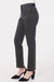 Left side view of Ultra Comfy Stretchy Office Slacks-charcoal