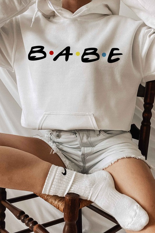 BABE HOODIE PLUS SIZE