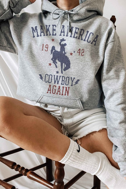 AMERICAN COWBOY GRAPHIC HOODIE