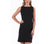 front view of Short Sleeveless Boatneck Dress