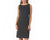 Front view of Short Sleeveless Boatneck Dress