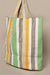 Striped Medium Bag for Women