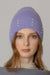 Women's Solid Color Peal Knitted Beanie Hat