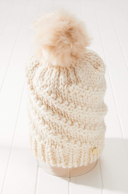 Knit cable Hat