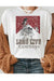 LONG LIVE COWBOYS GRAPHIC PLUS SIZE TEE / T SHIRT