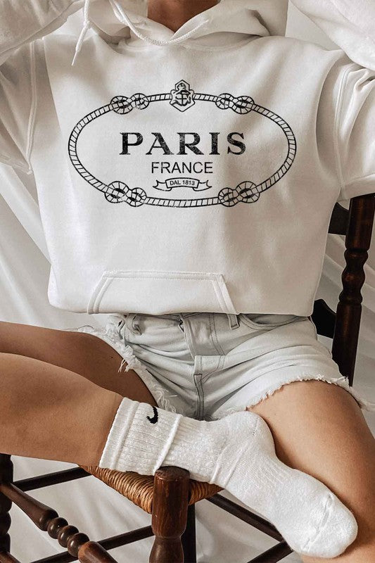 PARIS FRANCE GRAPHIC HOODIE