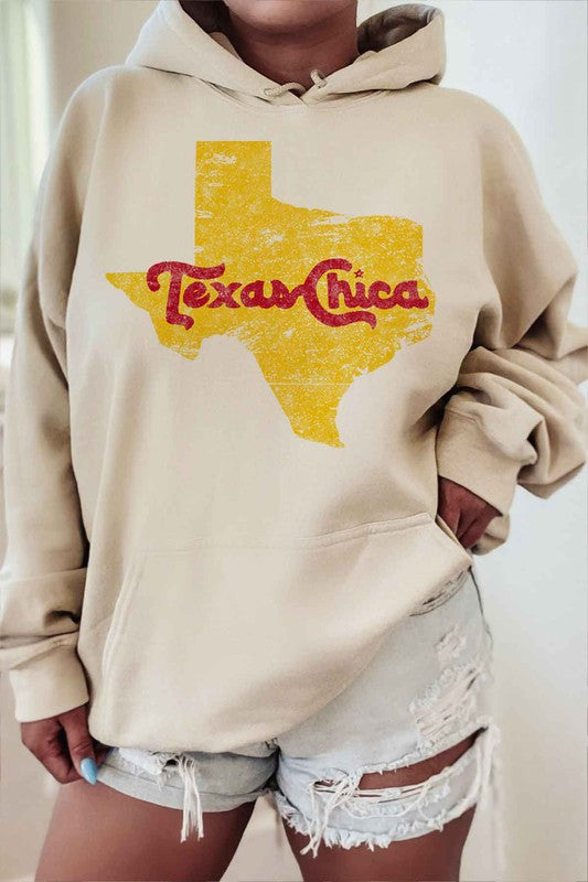 TEXAS CHICA HOODIE PLUS SIZE
