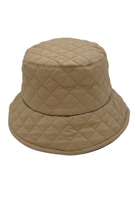 Quilted Padding Bucket Hat