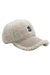 Letter S Chenille Patched Sherpa Baseball Cap