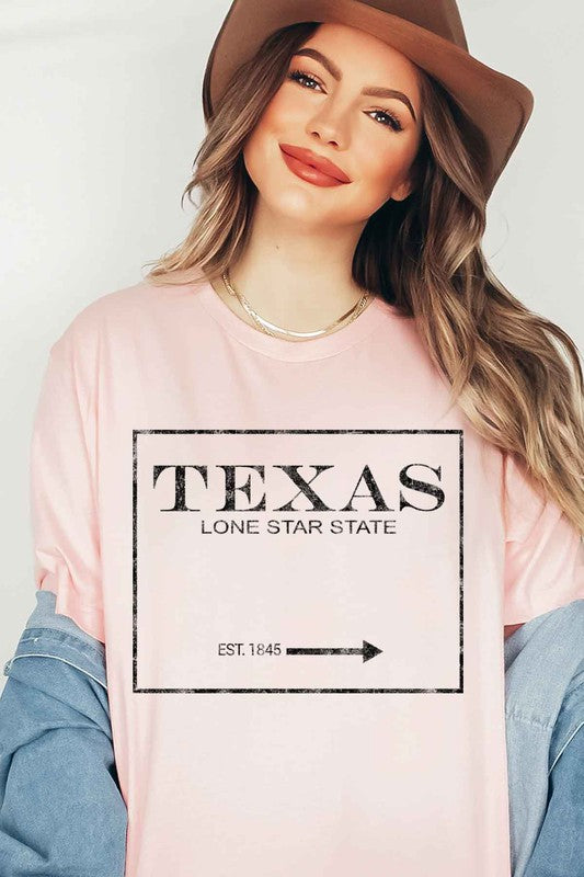 TEXAS LONE STAR STATE GRAPHIC TEE / T SHIRT